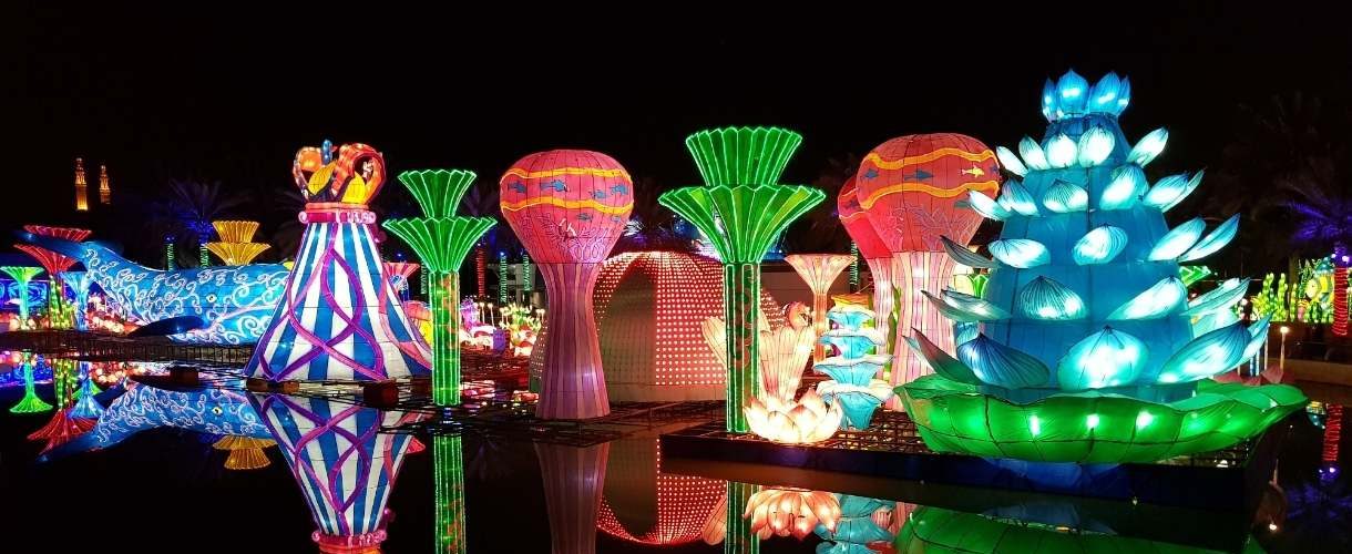 Dubai Garden Glow